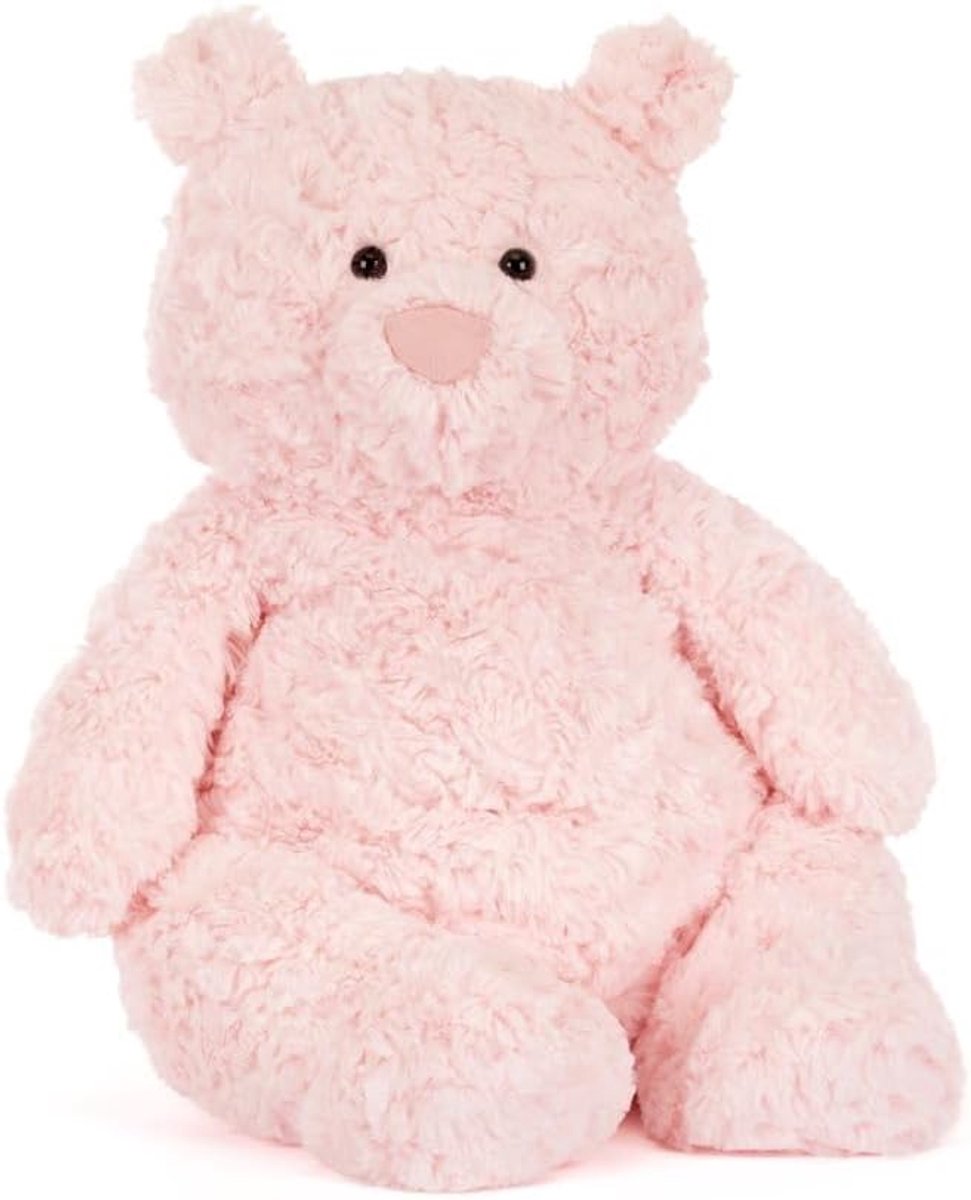 Casalora Knuffelbeer – Pluche Knuffels – 35 cm – Roze Kawaii Knuffelbeer