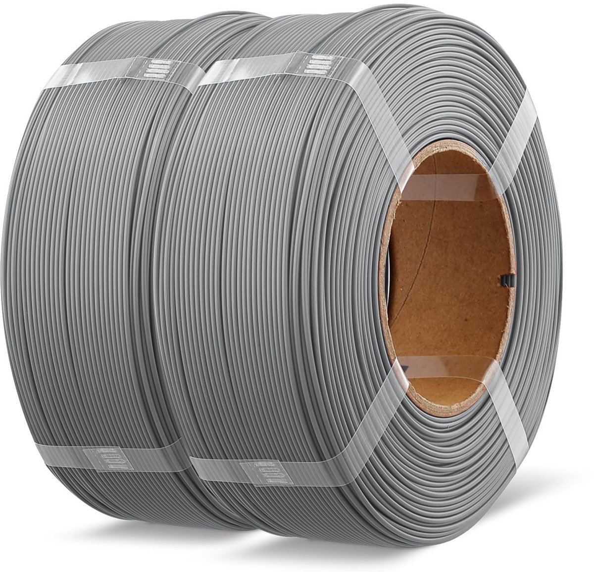 SolidKeus - PLA+ Spool-less Filament Lichtgrijs 2 kg