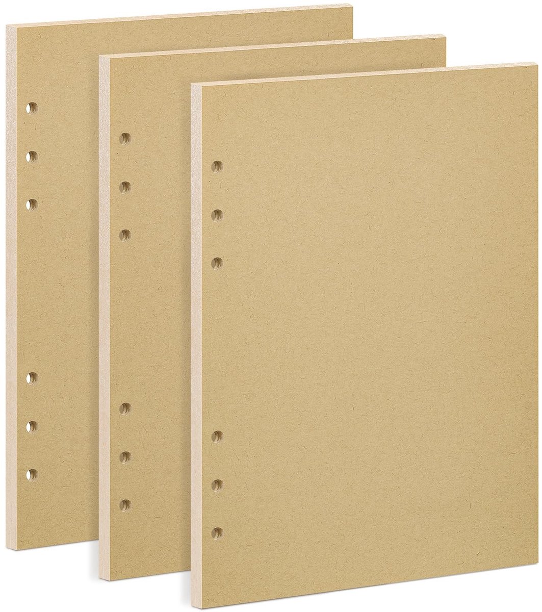 SolidKeus - A5 Kraft Papier Vullingen 135 Bladen voor Notitieboeken