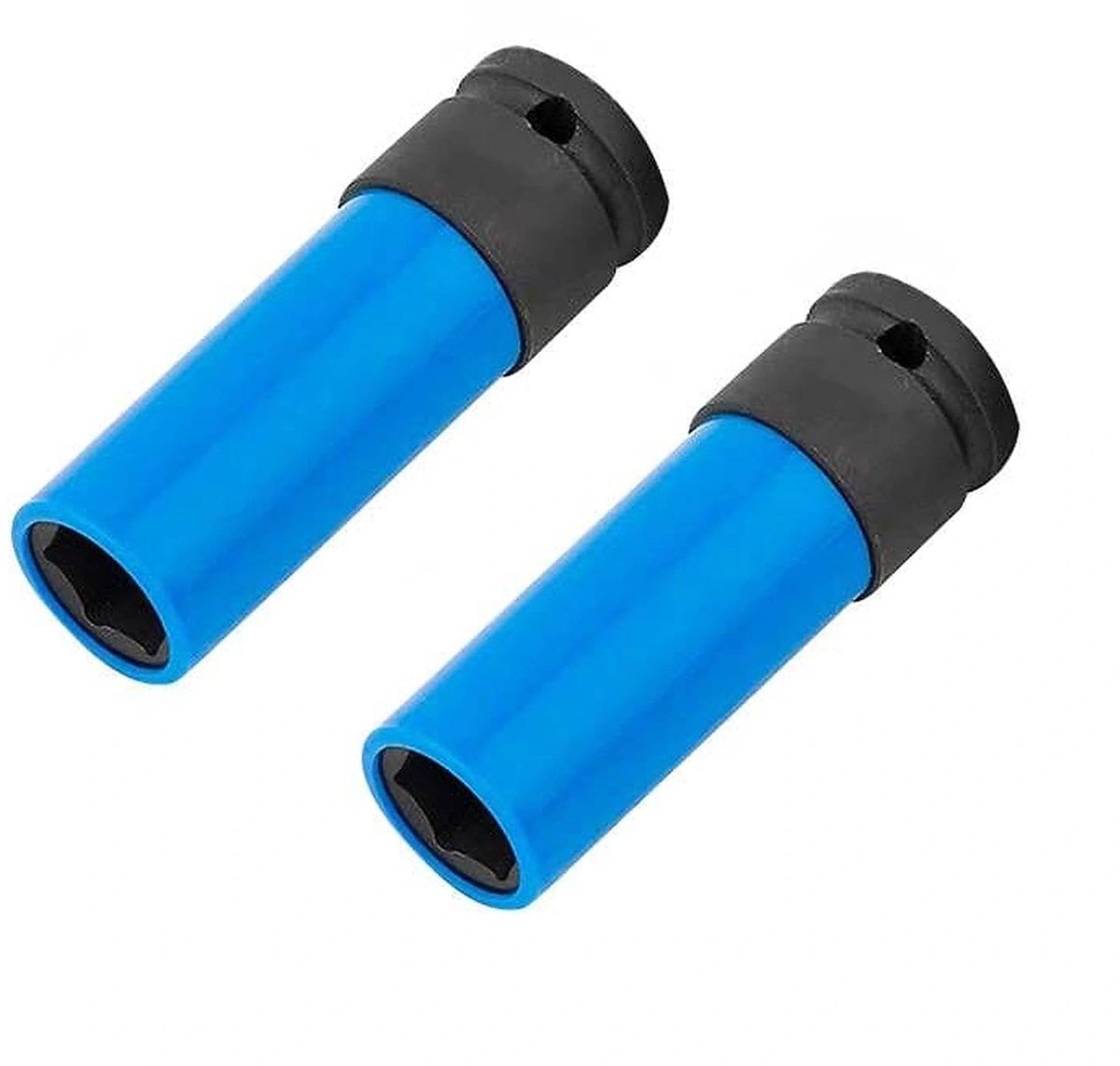 SolidKeus - Set van 2 17mm Steeksleutelhuls met Plastic Bescherming