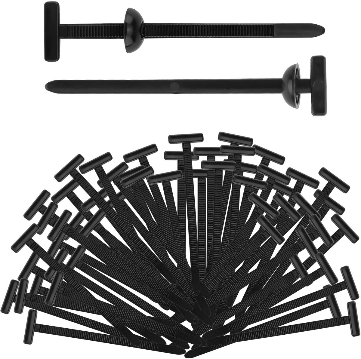 SolidKeus - 100 Stuks Nylon Universele Kabelbinders met Buckle