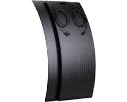 Zonnepaneel – Solar Panel – Zonnepanelen – Flexibel Zonnepaneel – Zonne-energie – 240W (2x120W) – Hoog Rendement 18,6% – Waterbestendig IP67