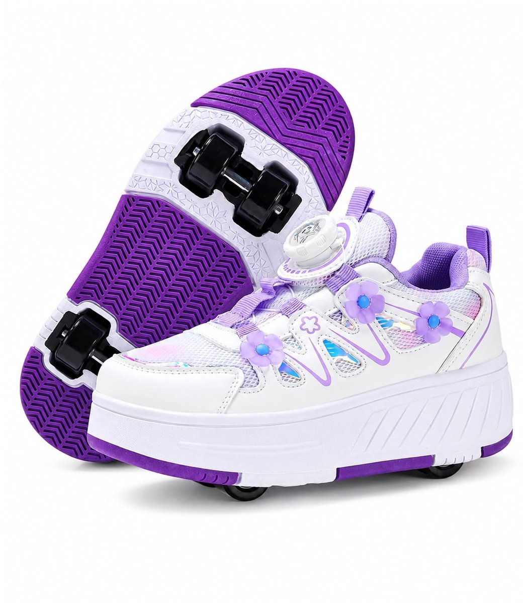 SolidKeus - Multifunctionele Rolschoenen voor Meisjes met 4 Wielen