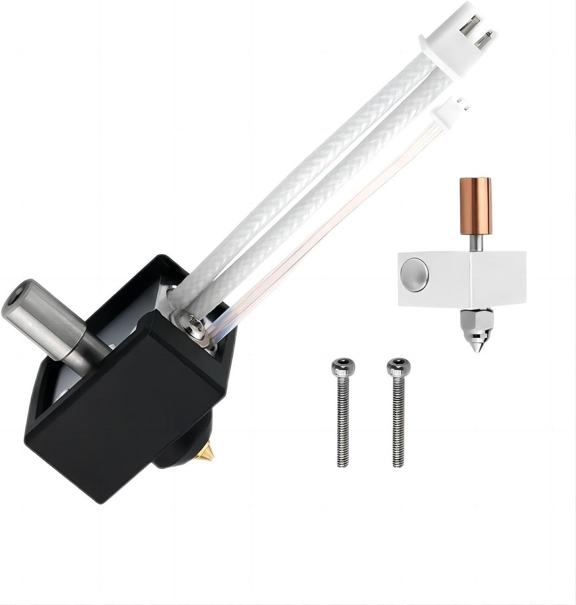 SolidKeus - Verwarmblok Kit voor 3D Printer met Titanium Nozzle