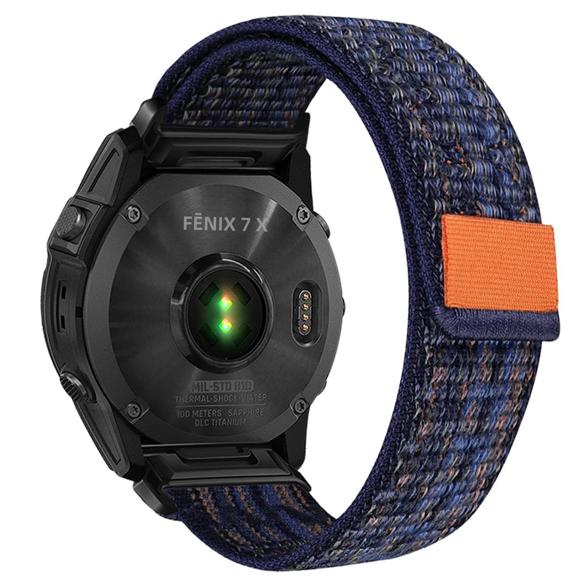 SolidKeus - Nylon Horlogeband 26mm voor Garmin Fenix Series