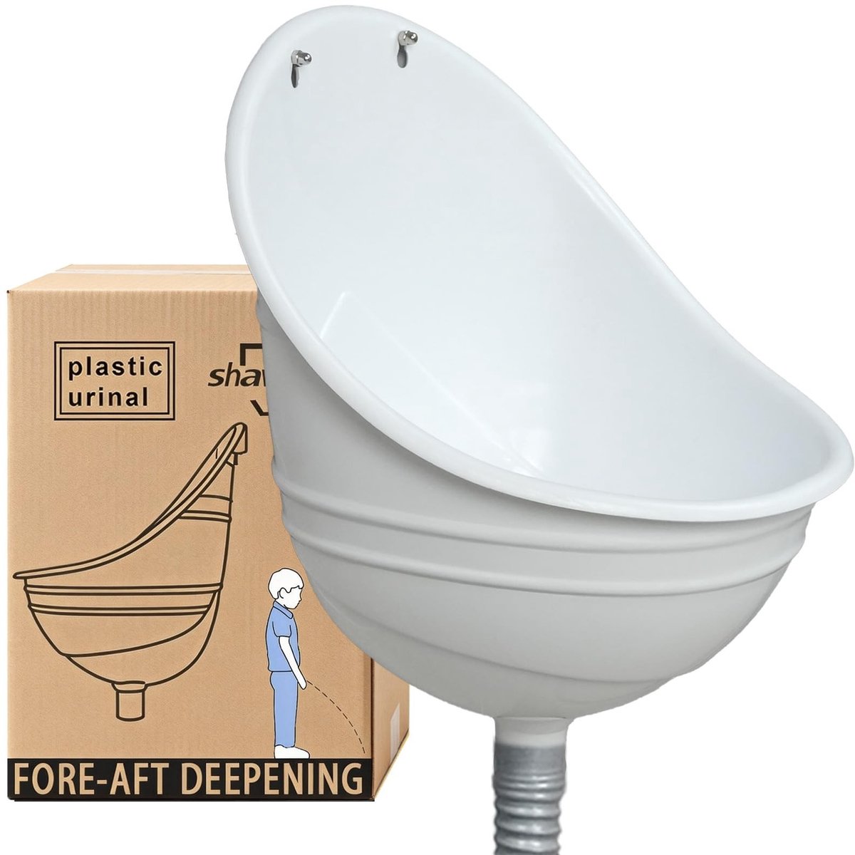 SolidKeus - Waterloos Wandurinoir voor Mannen met Eenvoudige Installatie