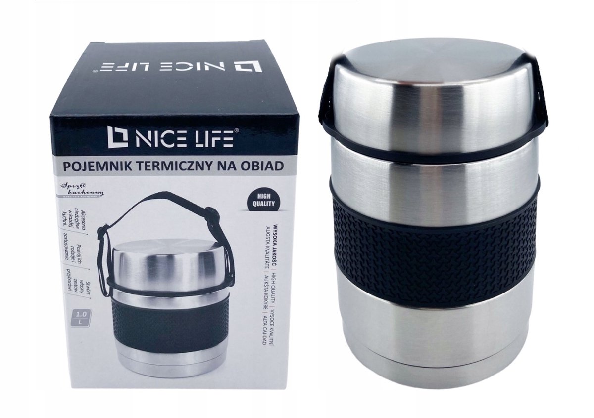 RVS Thermos Lunchbox 750ml - Houdt Warm/Koud tot 6 uur
