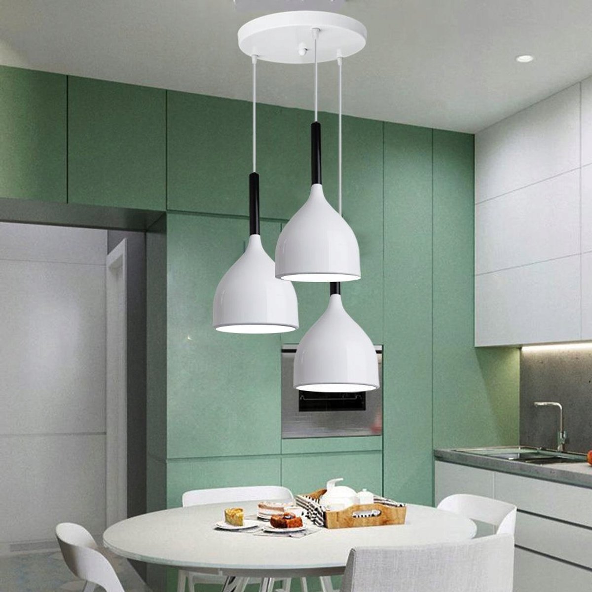 Lumi-3 Hanglamp Met Heet Metaal E27 Modern 17cm
