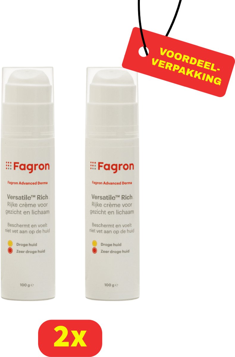 Fagron Versatile Rich - 2 x 100g - Voordeelverpakking