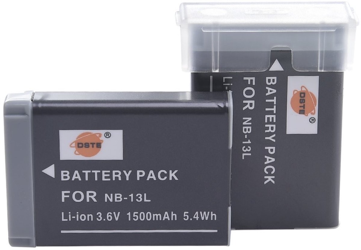 Omgoods - 2-Pack Vervangingsbatterijen voor Camera's, Compatibel met Canon