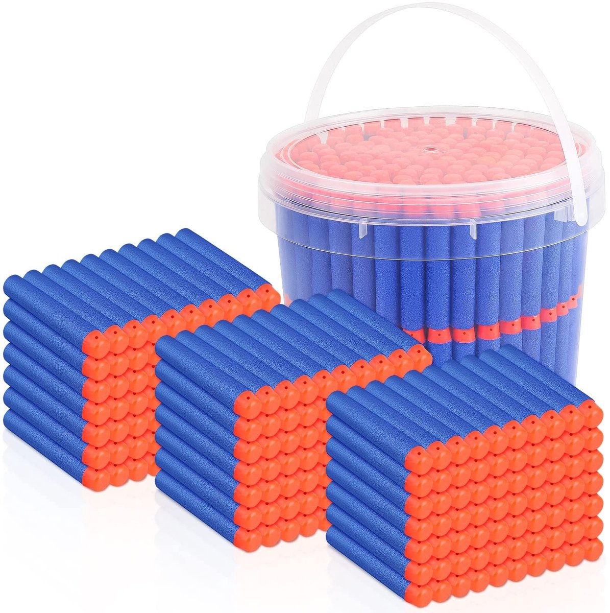 Omgoods - Set van 300 Foam Darts voor Speelgoedpistolen