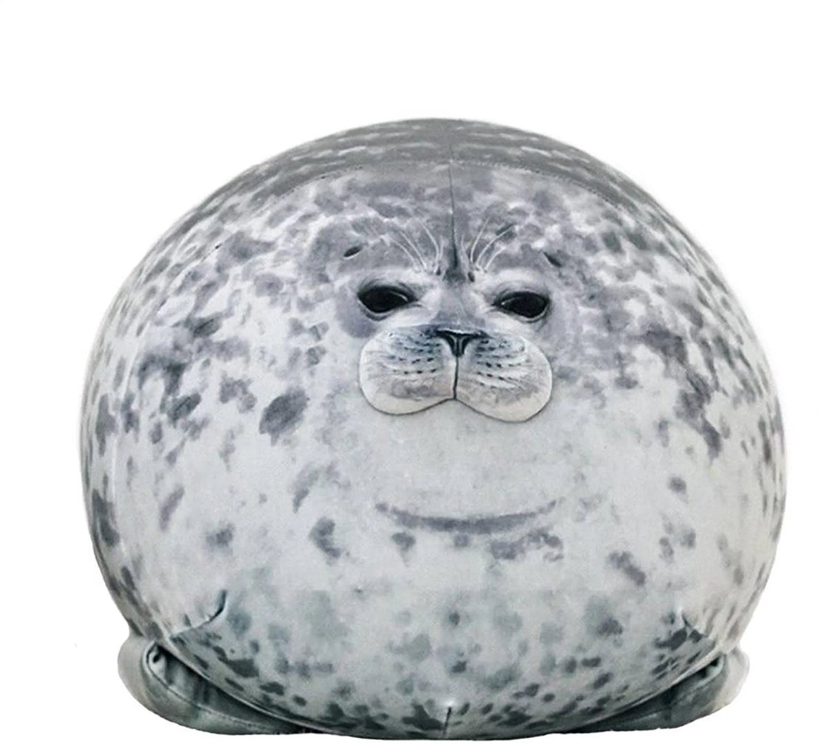 Casalora Pluche Knuffel - Grote Zeehond Knuffel Kussen 60 cm – Zachte Pluche Zeedier Knuffel – Schattig Decoratie Kussen voor Bed en Bank – Cadeau voor Kinderen en Volwassenen