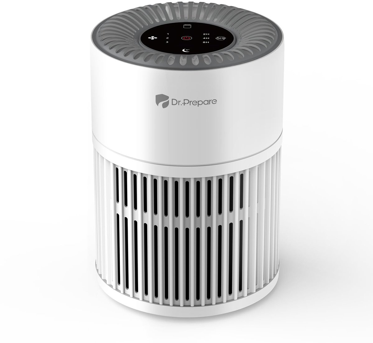 SolidKeus - HEPA Luchtreiniger met 360° Inlaat en Lage Geluidsproductie