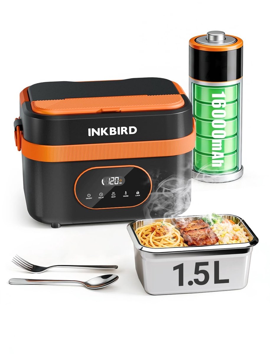 SolidKeus - Elektrische Lunchbox met Snelle Verwarmfunctie