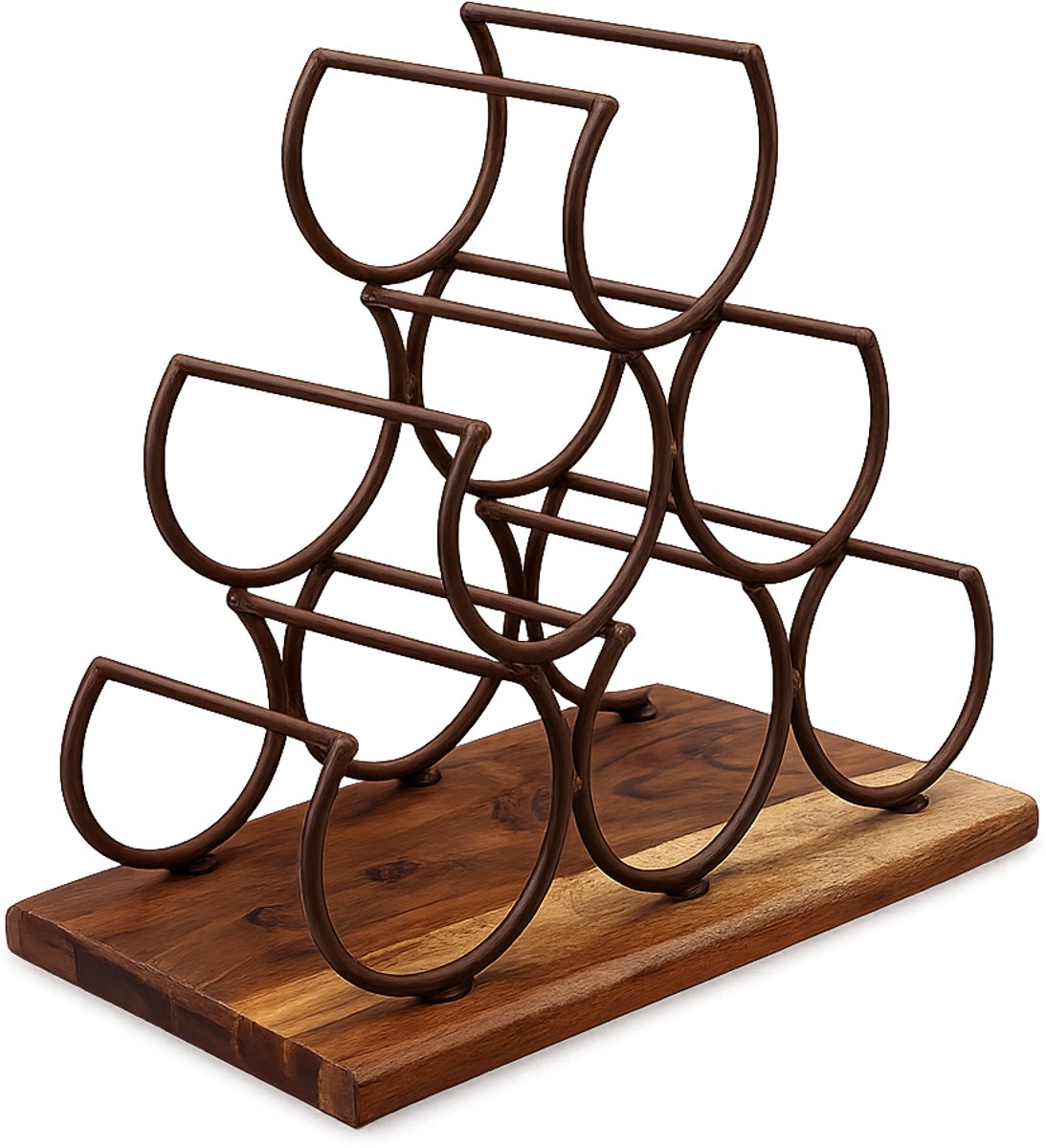 SENSE Wijnrek Hoefijzer Design Roest