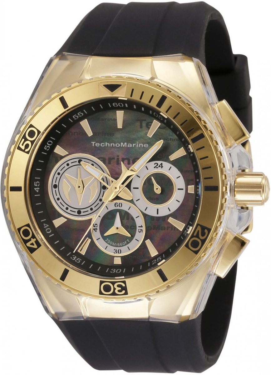 TechnoMarine Cruise TM-120025 Heren Quartz Horloge - 46 mm