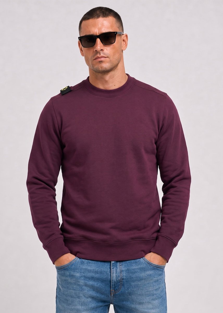 MA.Strum Training crew sweatshirt - wine