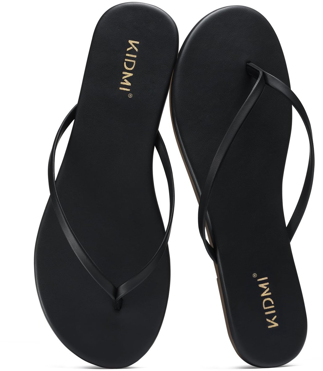 Homaxy -Slim Slippers - Anatomische Teenslippers -Dames Slippers -42-zwart