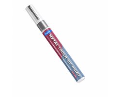 TLVX Metaal Lak Reparatiepen Zilver – Kras- en Beschadiging Herstel Zilver/Grijs Lakstift voor Kranen, Stalen Deuren, Sanitair, Auto, Fiets, Fat bike, Motor en overige Metalen Oppervlakken – Metaal Touch-Up Pen Silver – 1 stuks