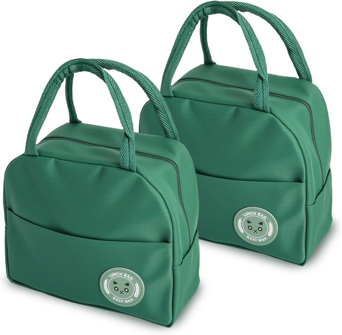 Kleine Koeltas voor Lunch en Thermische Bag, Vouwbare Maaltijd Voorbereiding, Ideaal voor Werk, Picknick en Reizen - 22 x 12 x 19 cm