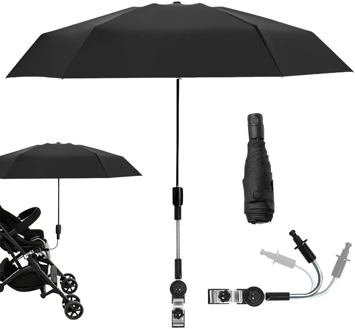 SolidKeus - Parasol voor Kinderwagens met UV-bescherming