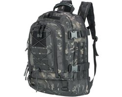 Reisrugzak Extra Groot - Outdoor Rugzak - Kamperen en Hiken - Waterproof Ontwerp - 60 Liter - Wit