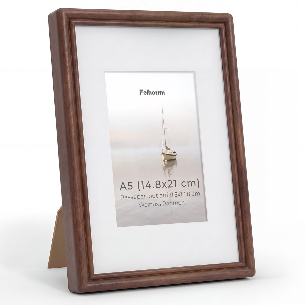 SolidKeus - A5 Houten Fotolijst met Veilig Glas