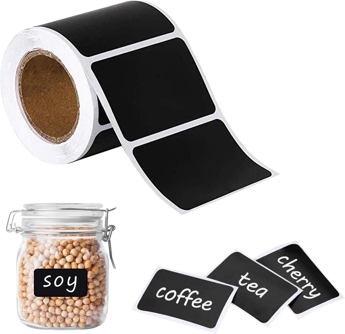 SolidKeus - Set van 150 Zelfklevende Franse Kruidenlabels