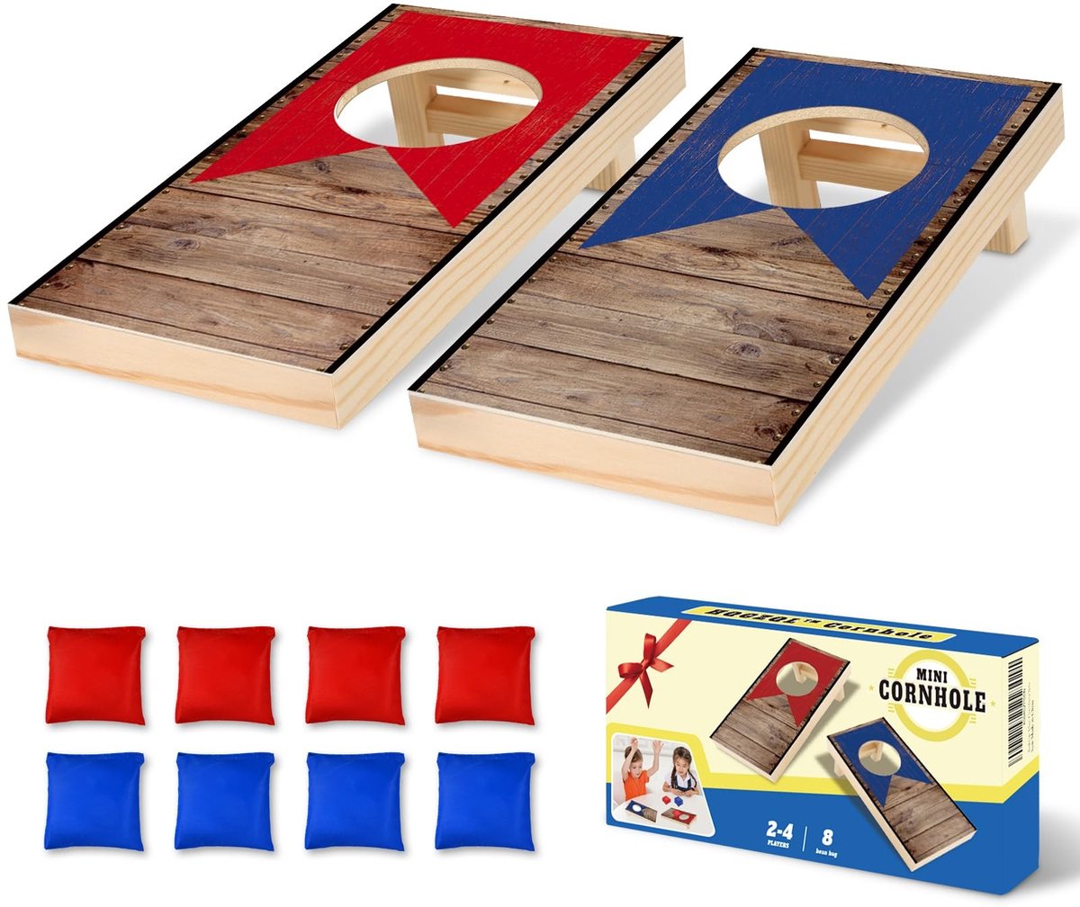 SolidKeus - Mini Cornhole Spelset voor Binnen en Buiten