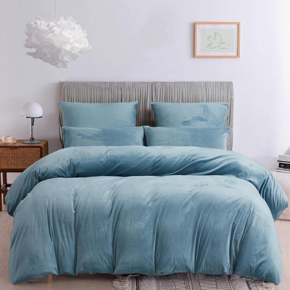 SolidKeus - Winter Bedlinnen 135 x 200 cm met Duvet Cover en Kussensloop