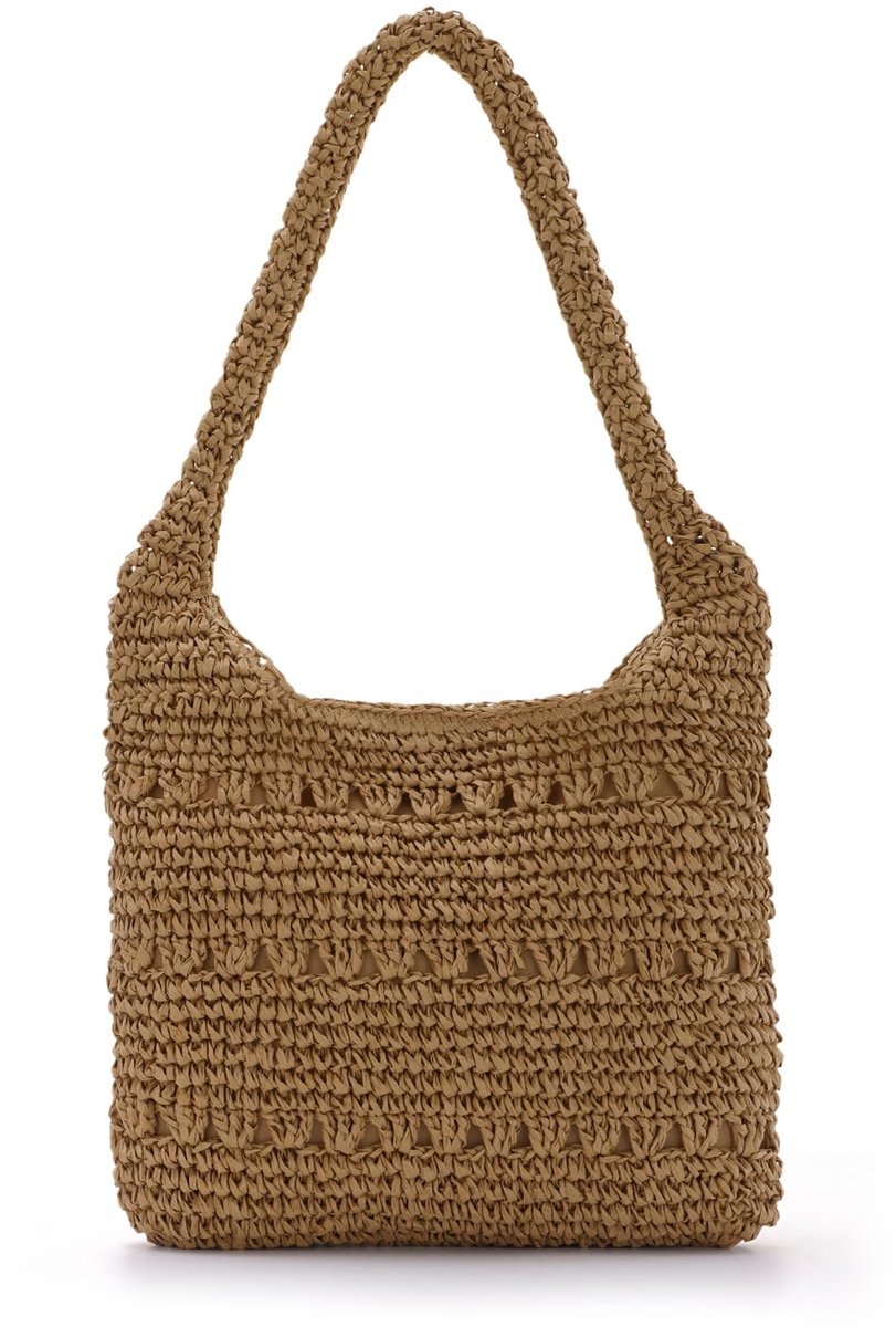 SolidKeus - Vrouwen Zomer Stro Tas voor Strand en Vakantie