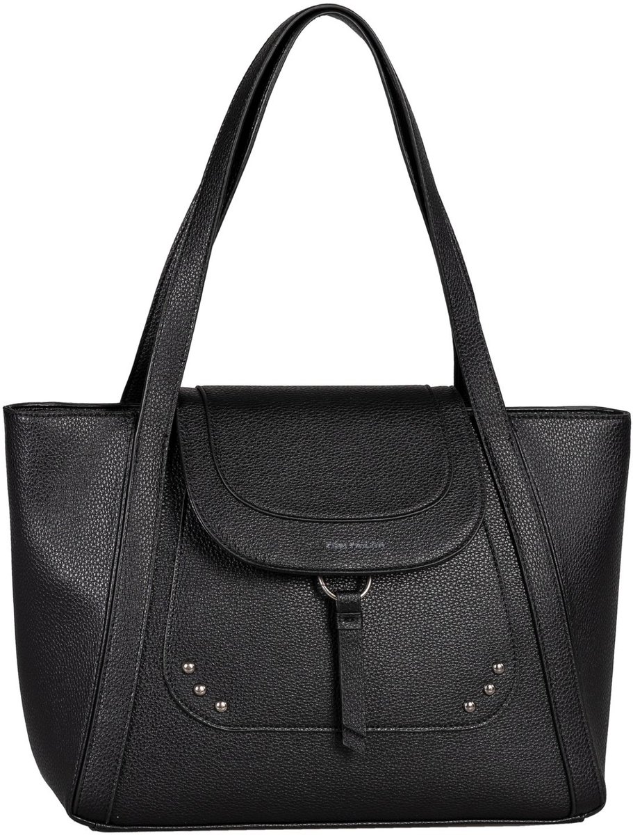 TOM TAILOR shopper Nalani Zip Shopper Black zwart