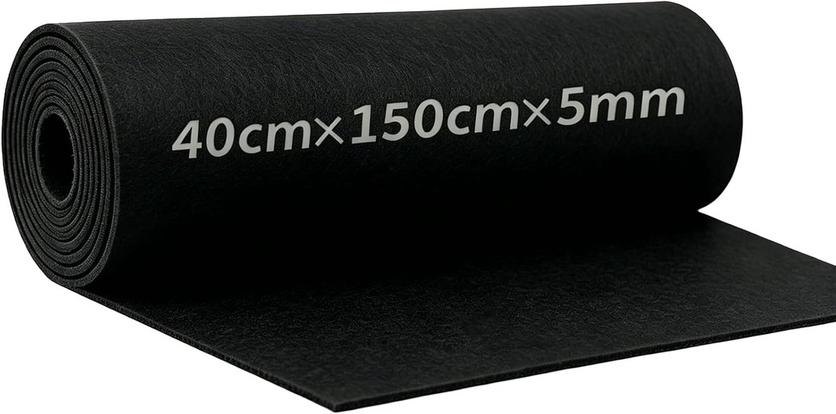 Stof, per meter, zwart, knutselvilt, 40 x 150 cm