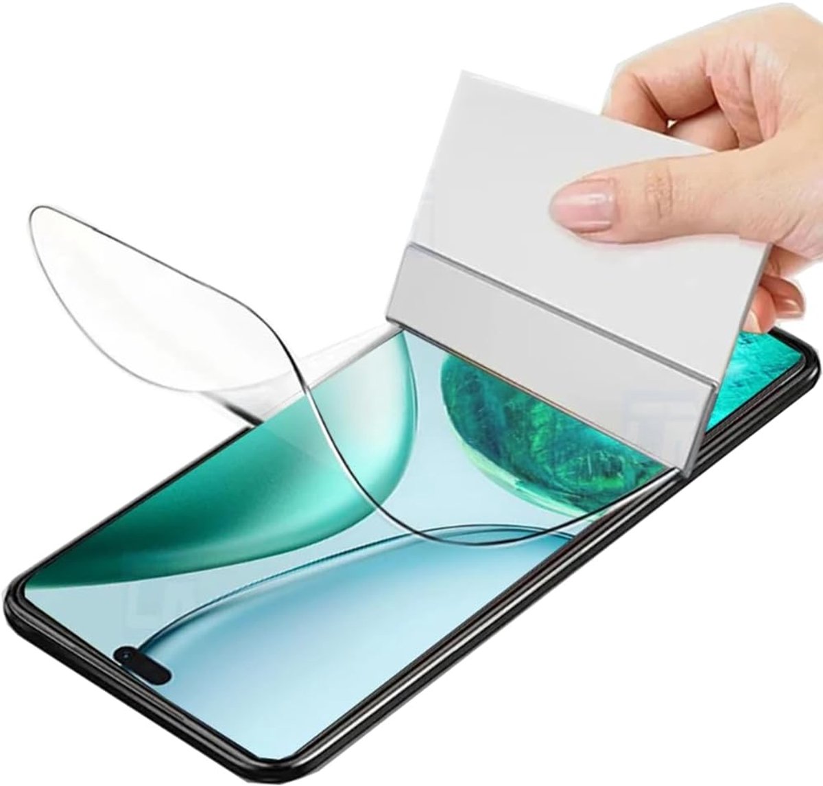 2pcs Hydrogel Film voor Huawei nova 13 Pro 6.76" | Flexibele Gelfilm met Hoge Gevoeligheid Schermbeschermer Explosiebewijs HD TPU Display Vingerafdruk-ontgrendeld