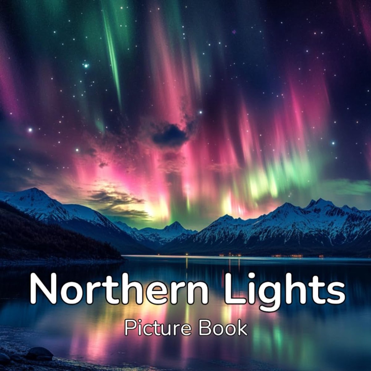 Lights Picture Book: Aurora Borealis Coffee Table Decor