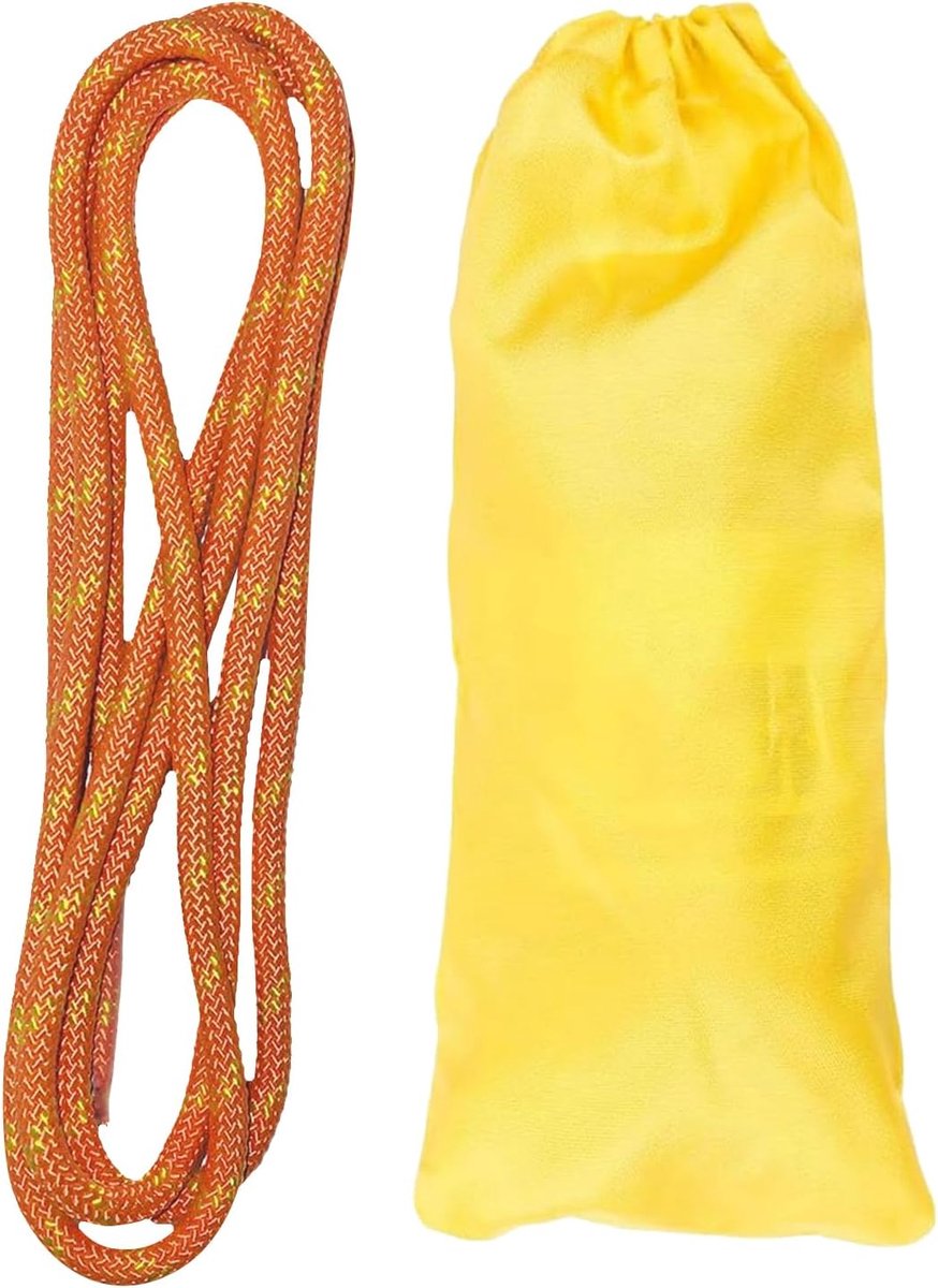 8mm Outdoor Touw Statisch Klimtouw 4m Brandredding Parachutetouw Wandelen Buiten klimmen Sport Kamperen Heeft Een Hoge Draagkracht en Slijtvastheid