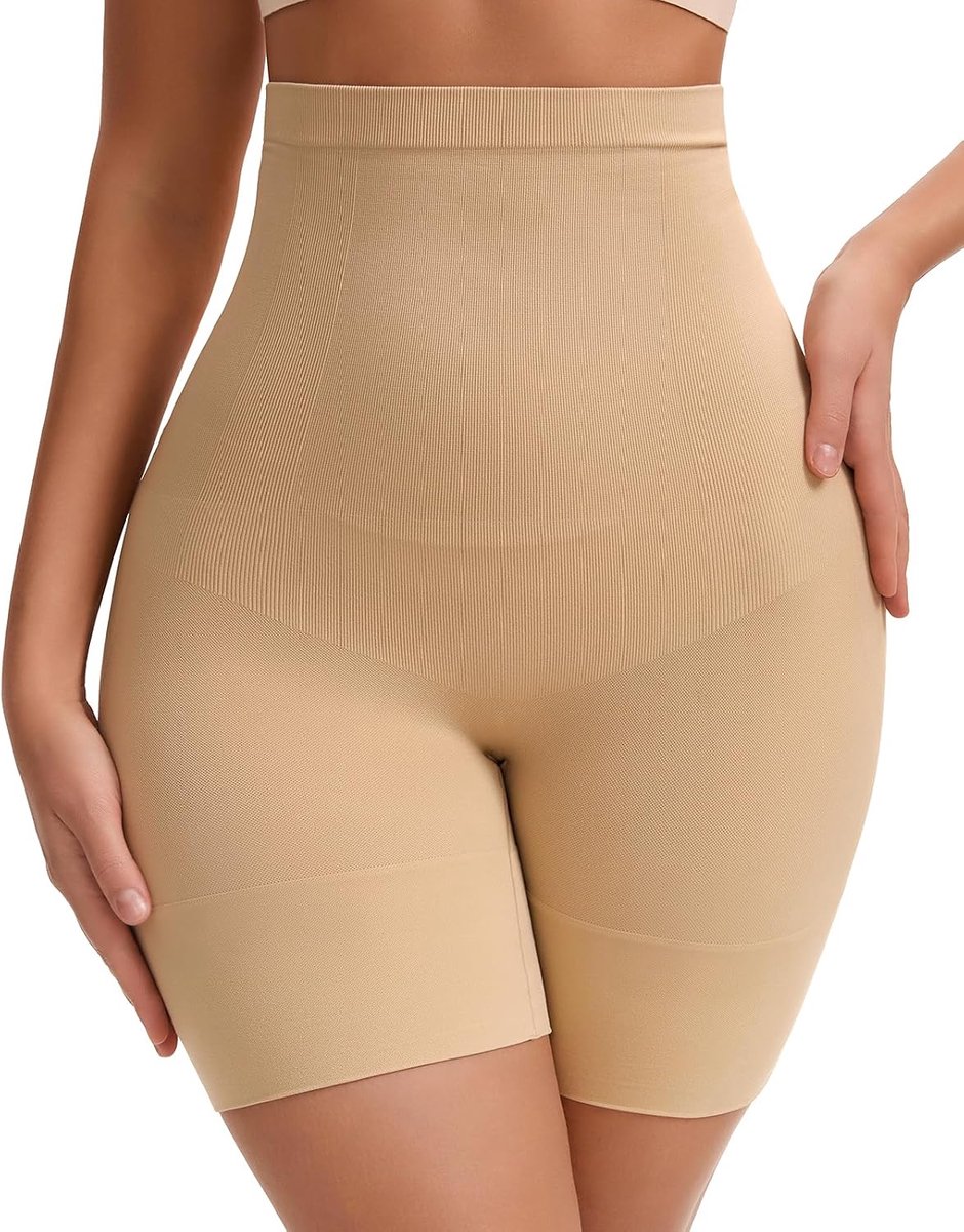 Corrigerende onderbroek voor dames, shapewear broek, hoge taille, korsetbroek met pijpen, figuurvormend ondergoed, shaping body, korsetbroek