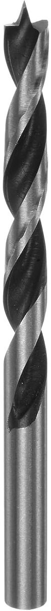 Brad Point Boor 7 mm (18/64 inch) diameter rechte punt, ronde schacht, metrische boorpunt, 2,6 inch boordiepte, spiraalboor voor timmerhout, kunststof, rubber