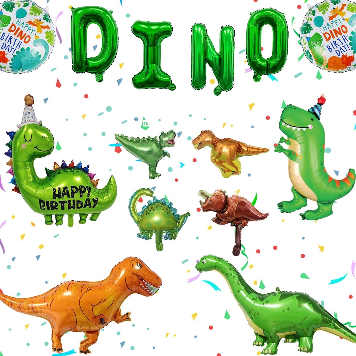 Omgoods - Dinosaurus Thema Verjaardagsdecoratie Set