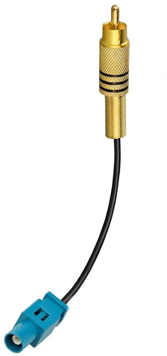 Omgoods - Fakra Z Male naar RCA Male Pigtail Kabel