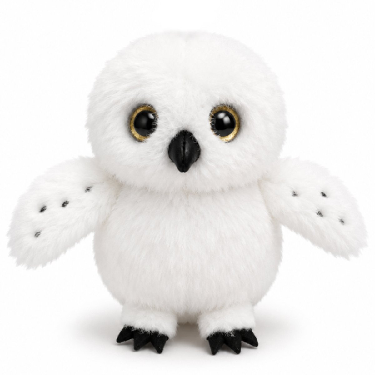 Witte Uil Vogel Pluche Knuffel 15 cm - Speelgoed Knuffels voor Kinderen Jongens Meisjes - Bird Plush Toy