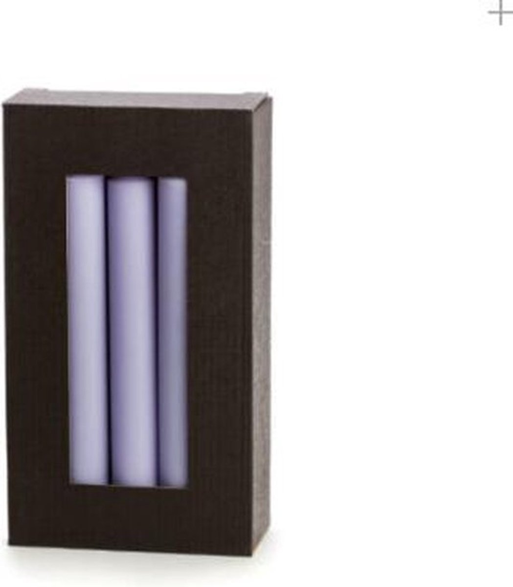 Dinerkaarsen - 10 stuks - MistyLilac (Lila) - 2,2 x 19 cm - Rustik Lys