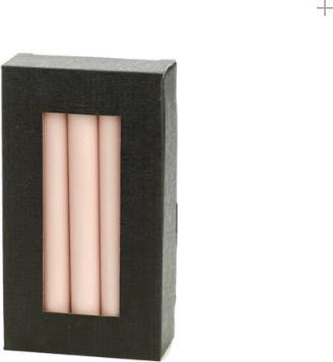 Dinerkaarsen - 10 stuks - Licht Roze - 2,2 x 19 cm - Rustik Lys‎‎
