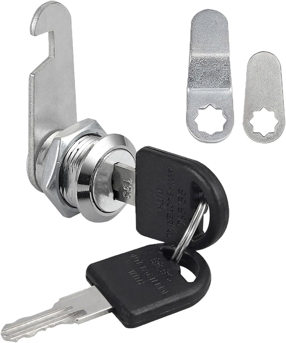 16mm veiligheids-briefkastenslot met verschillende sleutels voor ladenkast, briefkastenslot, cam lock voor kastlade, cam lock voor archiefkast