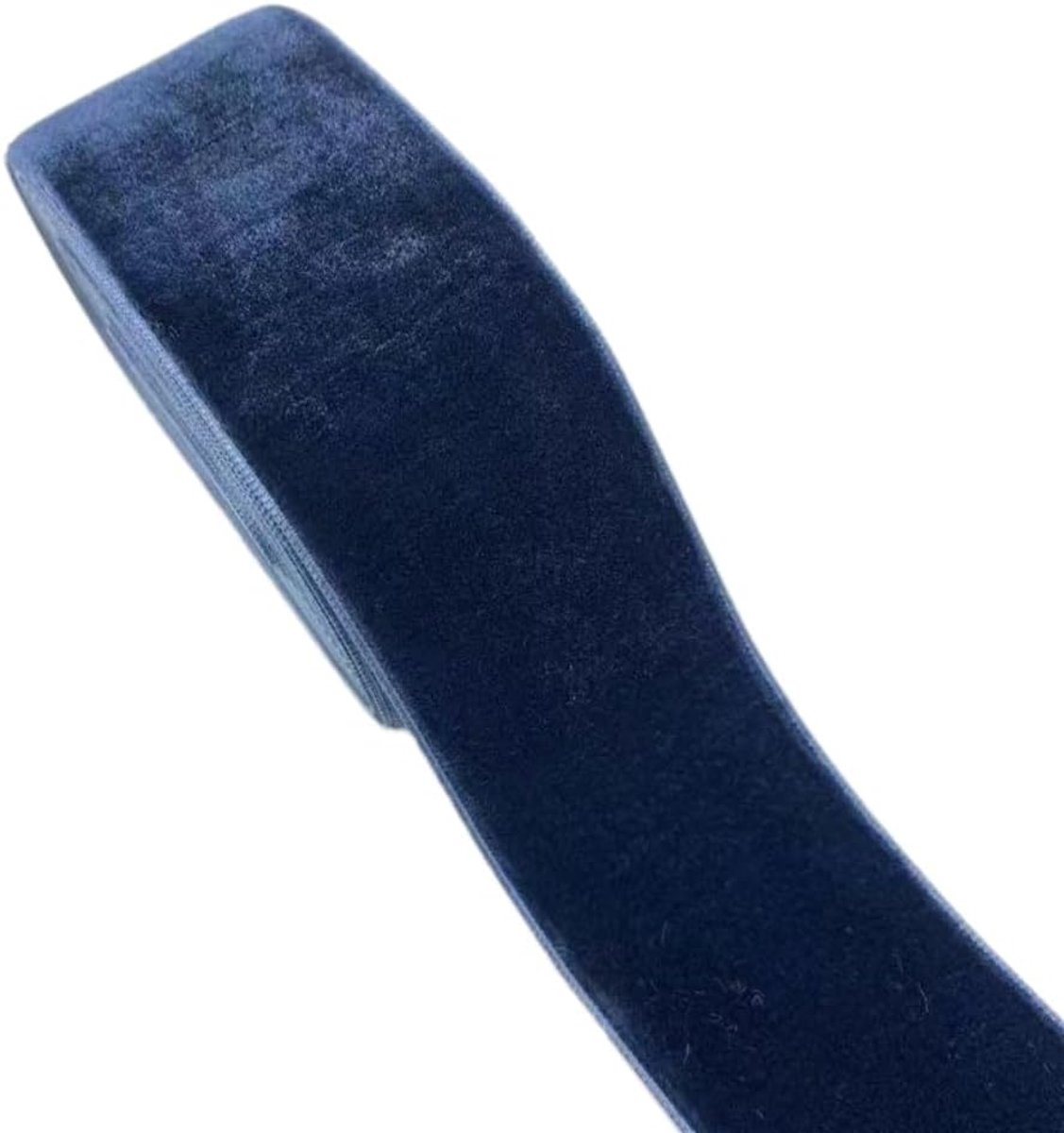 Lint, breedte 3,8 cm, cadeaulint, lint, cadeaulint, sierlint, sierband voor doe-het-zelf handwerk, bruiloft, haaraccessoires, Kerstmis, geschenkverpakking, marineblauw