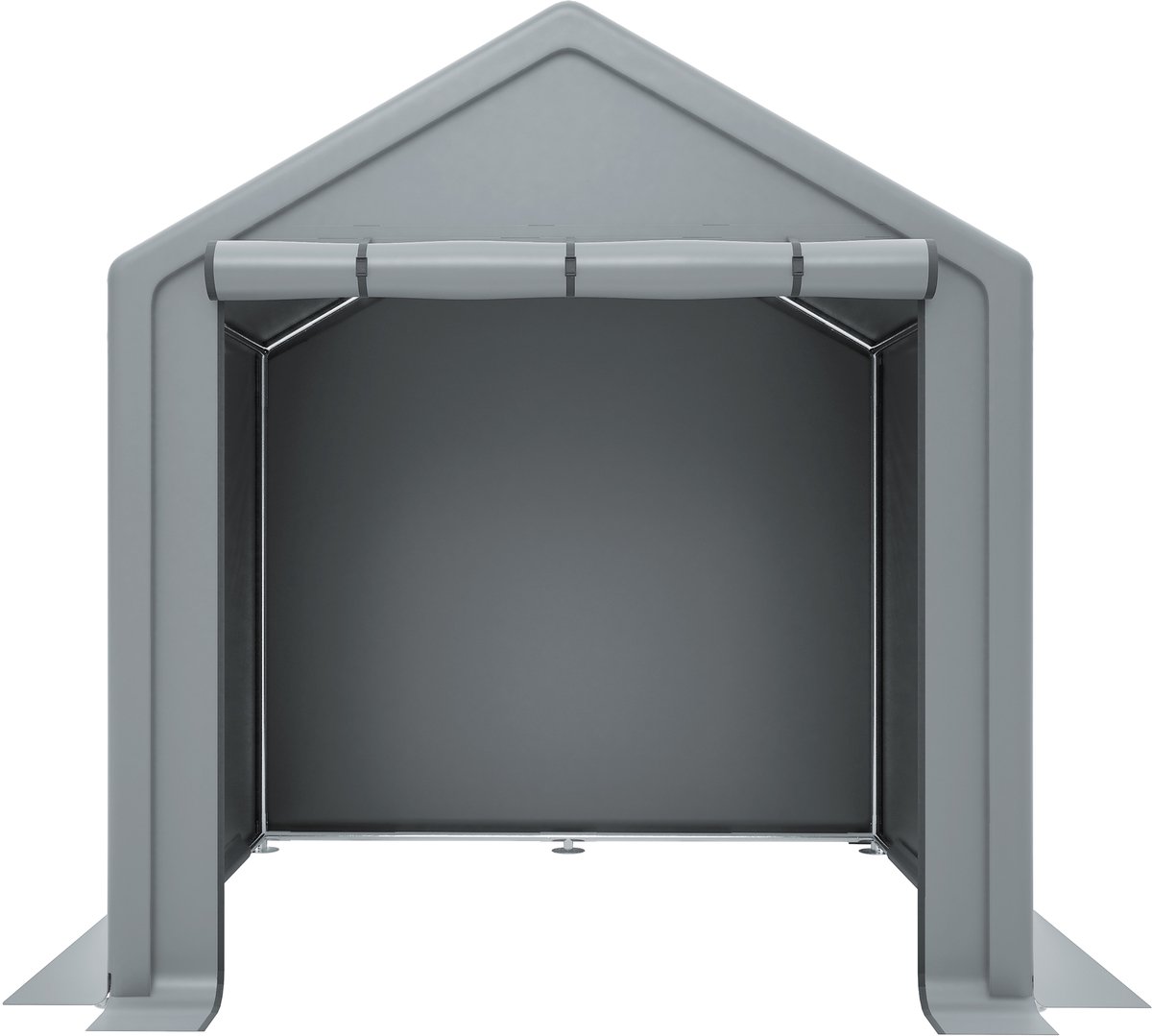 Fietsenstalling - Tuinberging - Opbergtent - 190x170x200 cm - Waterdicht - Staal Frame - Fietsen en Tuinmeubels - Donkergrijs
