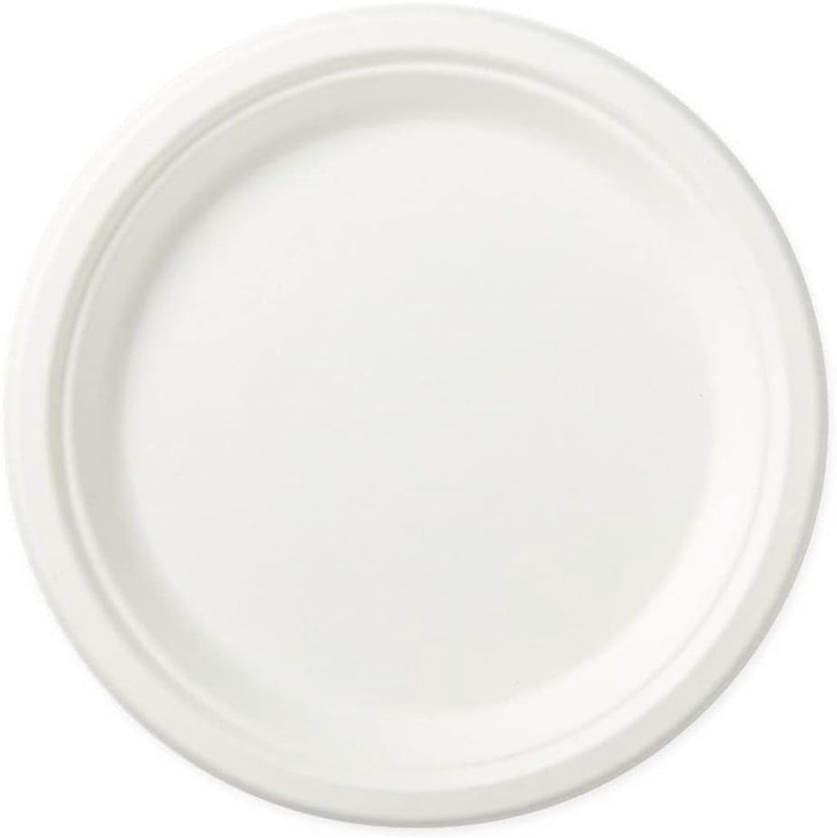 Plaat van cellulose, volledig biologisch afbreekbaar en composteerbaar, voor gebruik en gebruik (100, Ø 22 cm)
