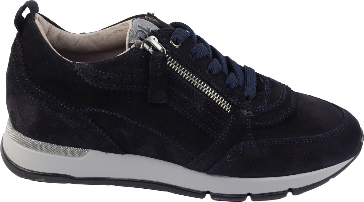 DL Sport - 7116 - Sneakers - blauw nubuck/suede - 41