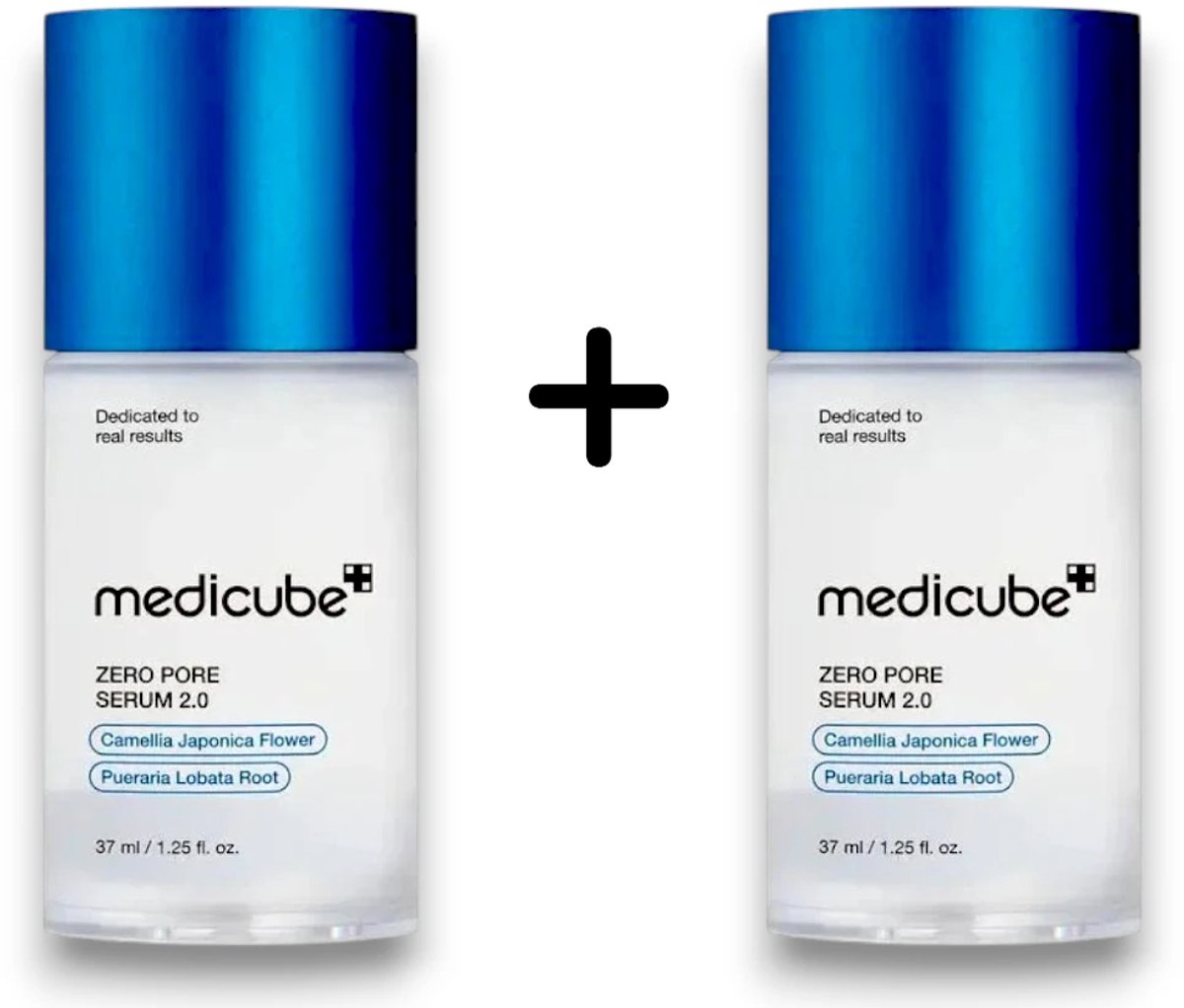 Medicube Zero Pore Serum 2.0 – Bundel 2 × 37 ml (Totaal 74 ml)