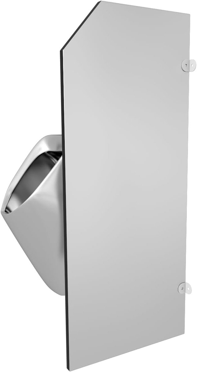 90 cm urinoir scheidingswand voor heren | waterdichte wandgemonteerde urinoirpartitie, inkijkbescherming,scheidingswand voor scholen, winkelcentra, openbare plaatsen,